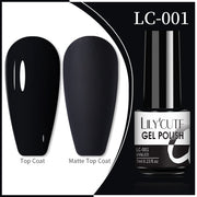 LILYCUTE 7ml Flowing Cat Magnetic Gel Polish Semi Permanent Glitter Magnetic nail polish hozanas4life Black Gel  