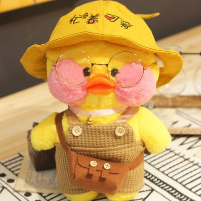 New Year Gift Cartoon LaLafanfan Cafe Duck Plush Toy  hozanas4life 001-keai-y  