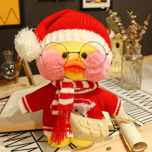 New Year Gift Cartoon LaLafanfan Cafe Duck Plush Toy  hozanas4life 666  