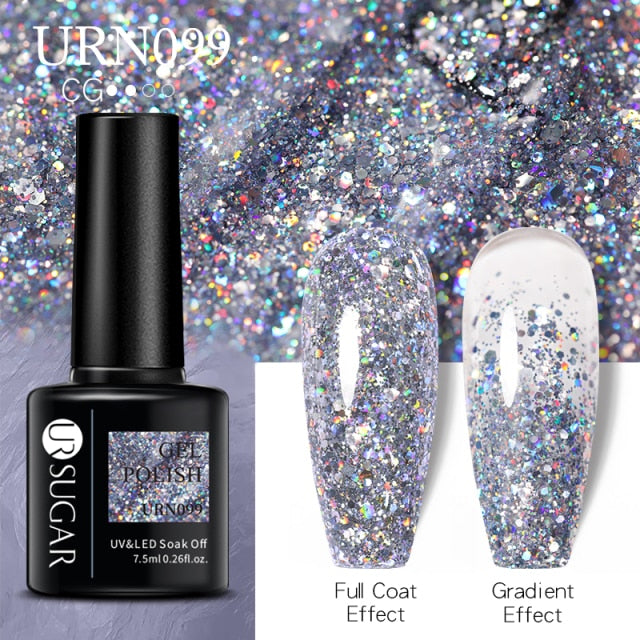 UR Sugar 7.5ML Gel Polish Manicure For Nails Christmas Semi Permanent nail polish hozanas4life URN099  
