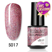 ROSALIND Gel Nail Polish Plastic Bottle 70Colors Gel Polish nail polish hozanas4life SLS-S017  