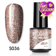 ROSALIND Gel Nail Polish Plastic Bottle 70Colors Gel Polish nail polish hozanas4life SLS-S036  