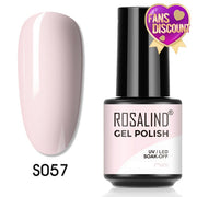 ROSALIND Gel Nail Polish Plastic Bottle 70Colors Gel Polish nail polish hozanas4life SLS-S057  