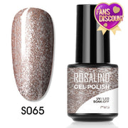 ROSALIND Gel Nail Polish Plastic Bottle 70Colors Gel Polish nail polish hozanas4life SLS-S065  