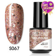 ROSALIND Gel Nail Polish Plastic Bottle 70Colors Gel Polish nail polish hozanas4life SLS-S067  