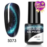 ROSALIND Gel Nail Polish Plastic Bottle 70Colors Gel Polish nail polish hozanas4life SLS-S073  