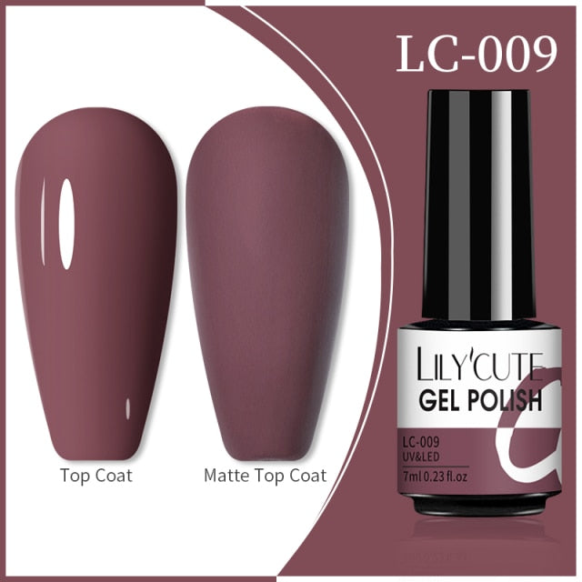 LILYCUTE 7ml Flowing Cat Magnetic Gel Polish Semi Permanent Glitter Magnetic nail polish hozanas4life 9  