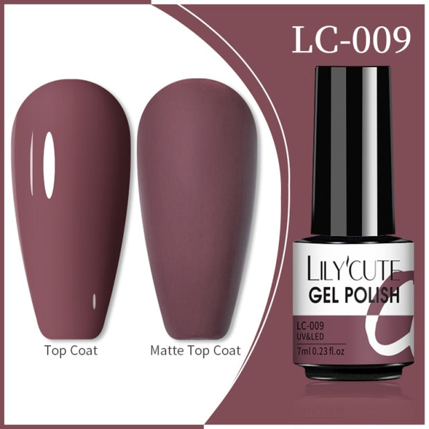 LILYCUTE 7ml Flowing Cat Magnetic Gel Polish Semi Permanent Glitter Magnetic nail polish hozanas4life 9  