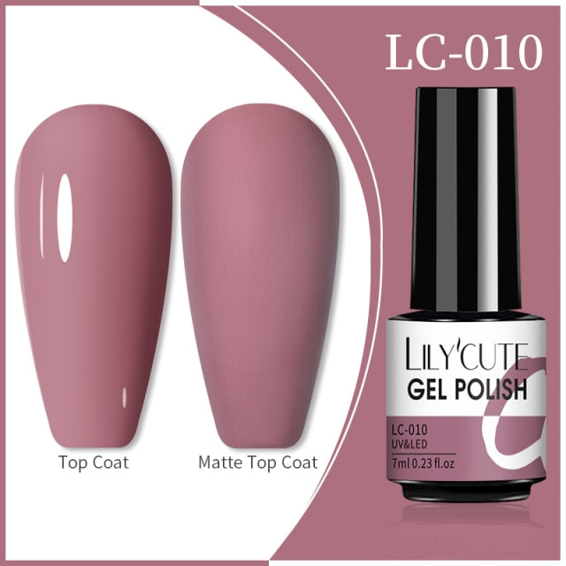 LILYCUTE 7ml Flowing Cat Magnetic Gel Polish Semi Permanent Glitter Magnetic nail polish hozanas4life 10  