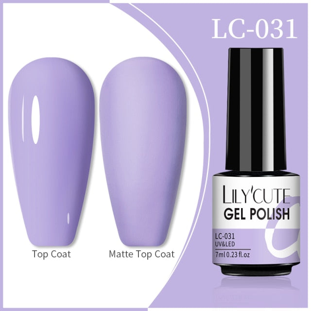 LILYCUTE 7ml Flowing Cat Magnetic Gel Polish Semi Permanent Glitter Magnetic nail polish hozanas4life 31  