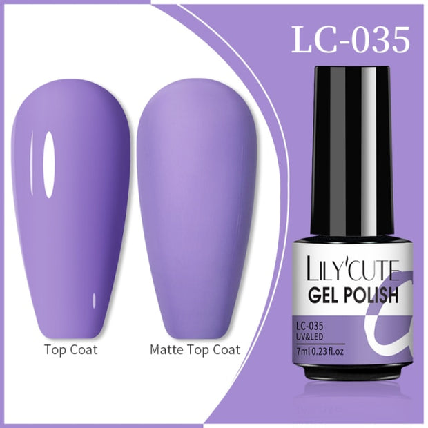 LILYCUTE 7ml Flowing Cat Magnetic Gel Polish Semi Permanent Glitter Magnetic nail polish hozanas4life 35  