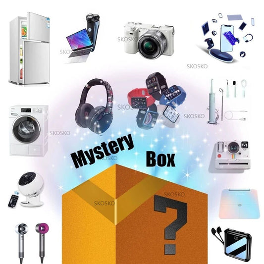 Novelty Lucky Box Digital Electronic Mystery Case Random 1PC Home Item There is A Chance to Open Iphone, Earphone, Watch etc  hozanas4life   
