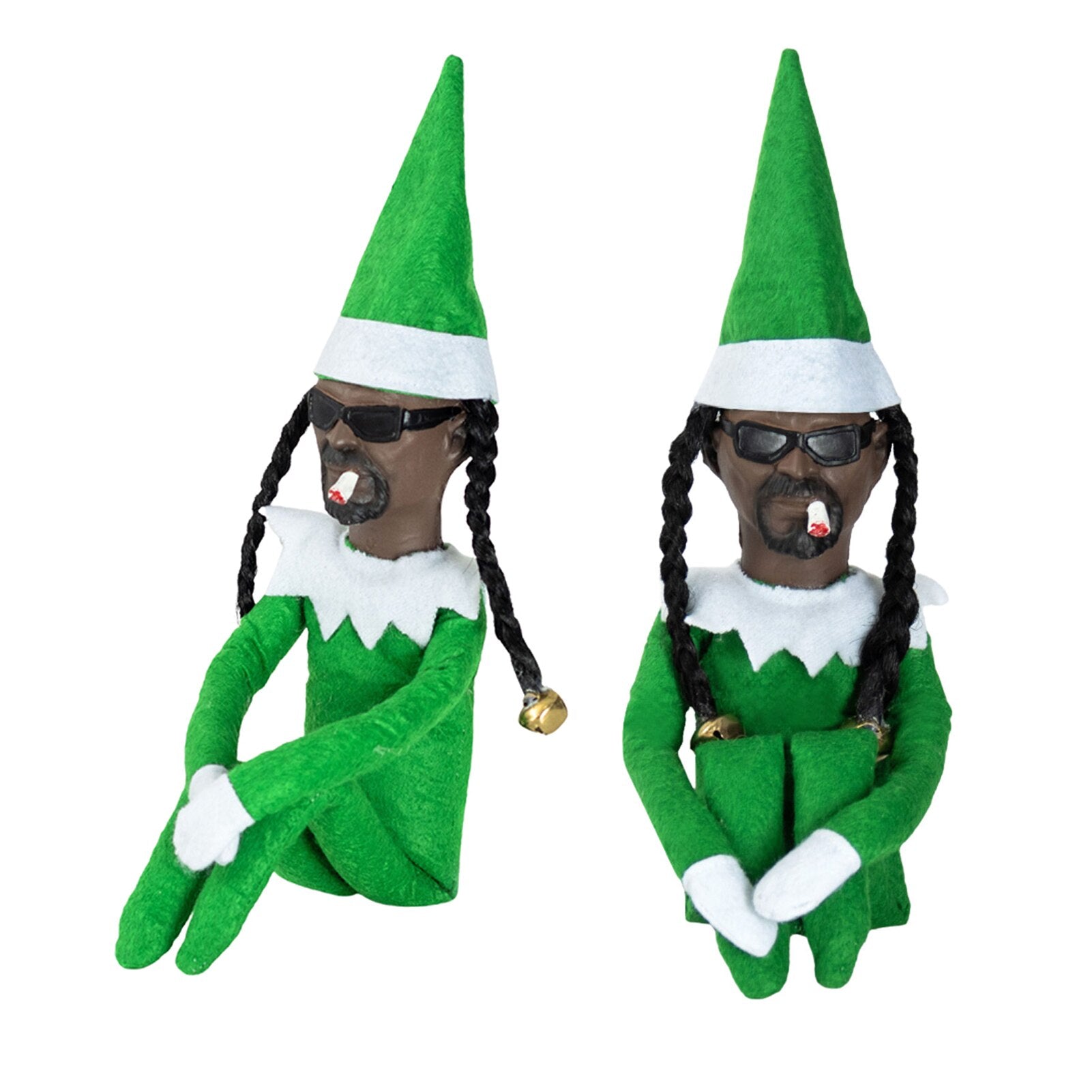 30CM Snoop On A Stoop Doll 2022 Christmas Gifts Snoop dog Elf on the Shelf Snoop on a Stoop elf doll hozanas4life   
