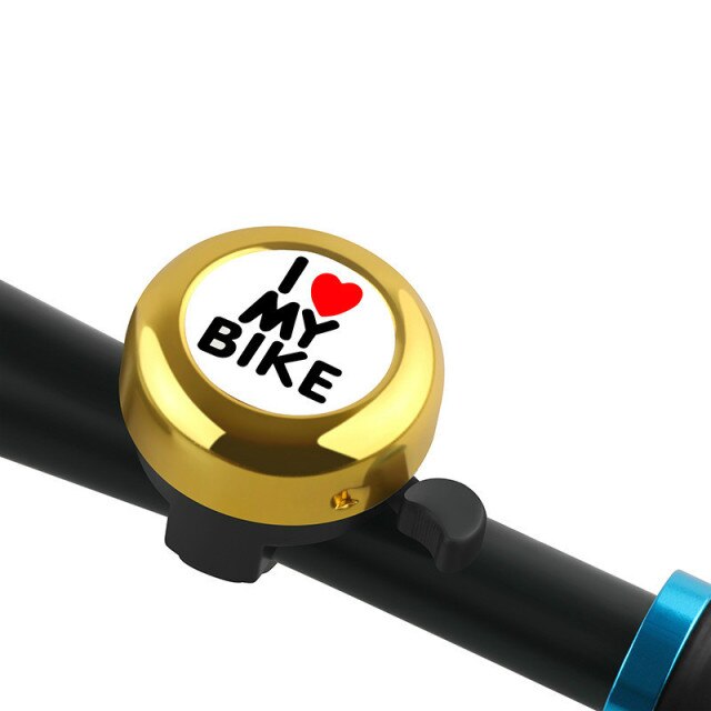 Bicycle Bell Super Loud ring bell Mountain Bike Bell Equipment Road Horn  hozanas4life Golden  